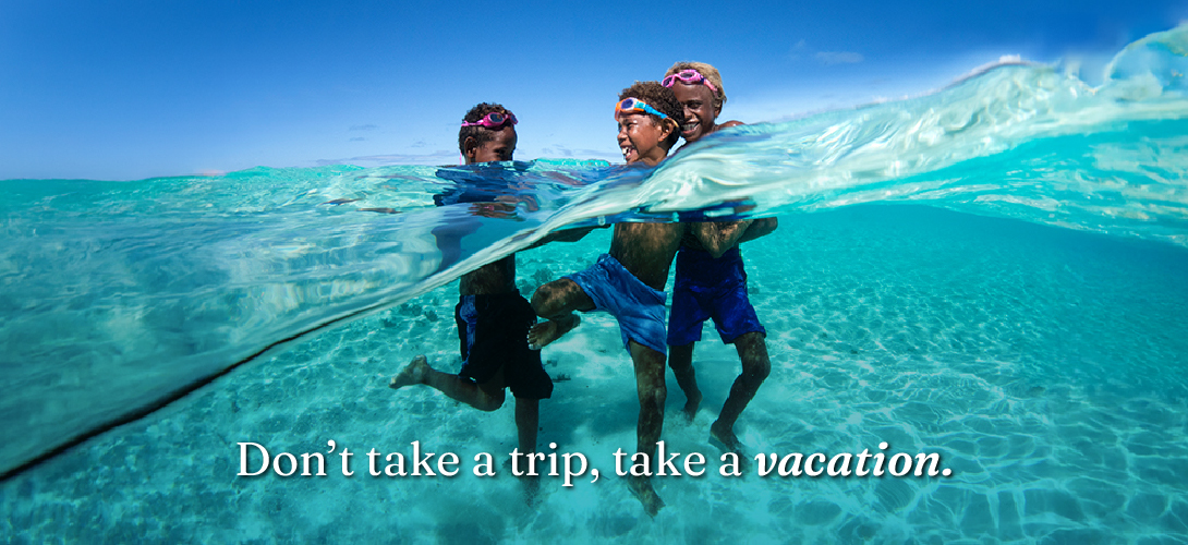 Take a Vacation Banner